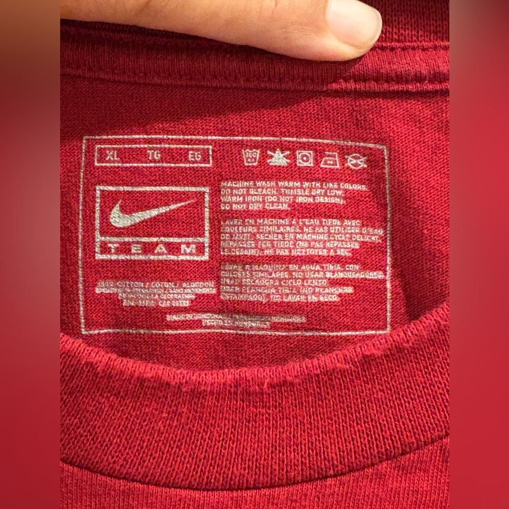 Nike USC Trojans Fight On T-shirt In Cardinal Red Men’s Size XL - Picture 6 of 14